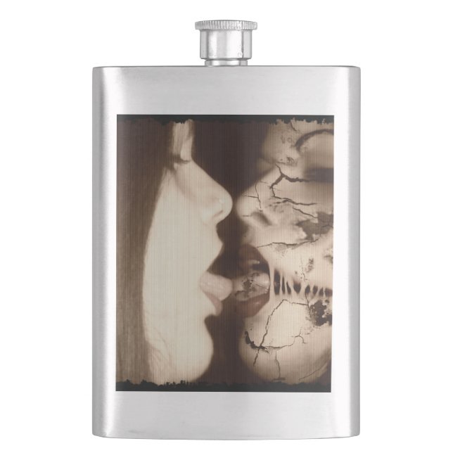 Falln Embrace Hip Flask (Front)