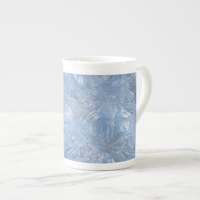 Falln Fantasy Ice Bone China Mug (Front Right)