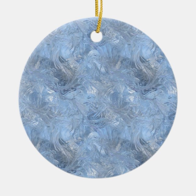 Falln Fantasy Ice Ceramic Ornament (Front)