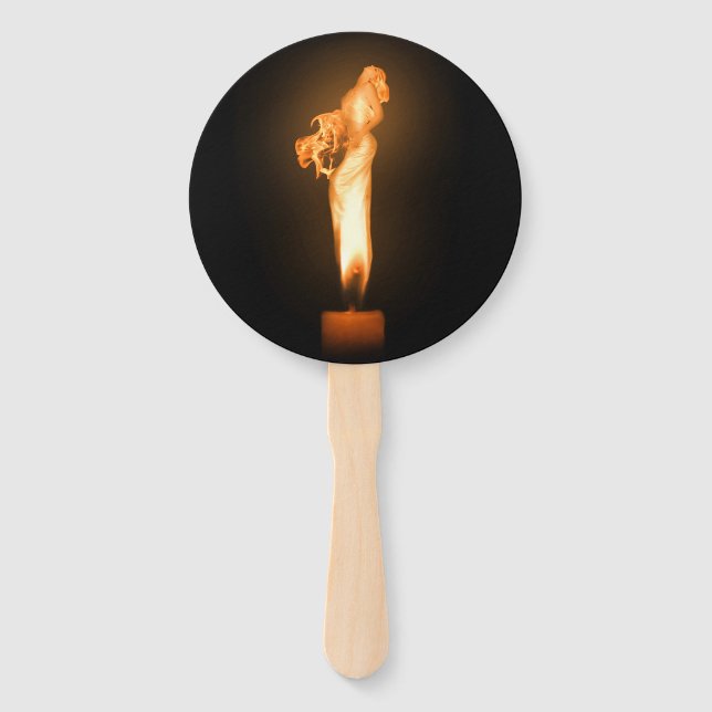 Falln Fire Hand Fan (Front)