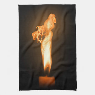 Falln Fire Tea Towel