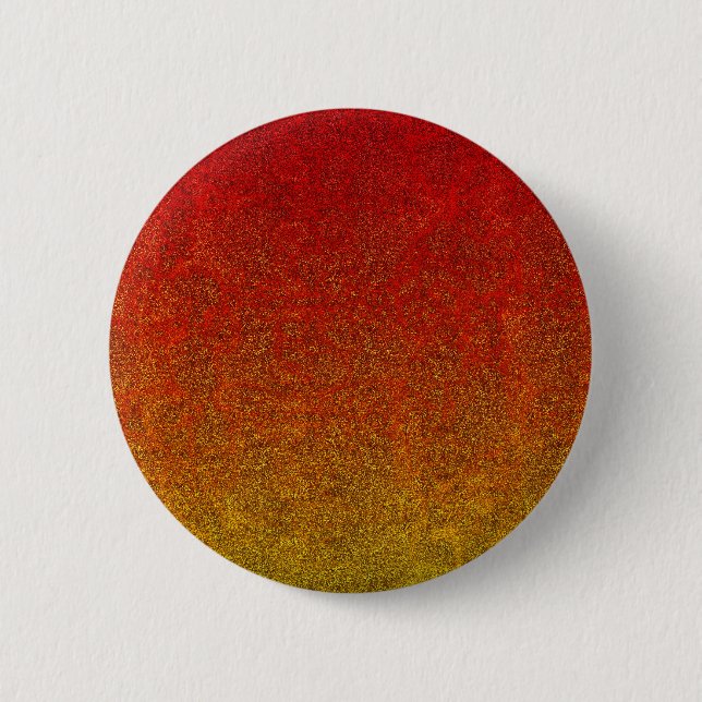 Falln Flame Glitter Gradient 6 Cm Round Badge (Front)