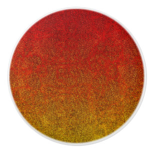 Falln Flame Glitter Gradient Ceramic Knob