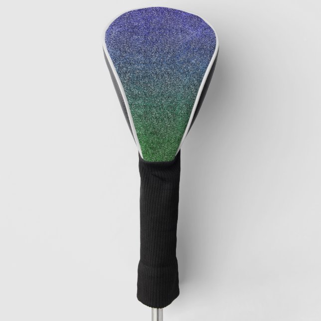 Falln Forest Nightfall Glitter Gradient Golf Head Cover (Front)