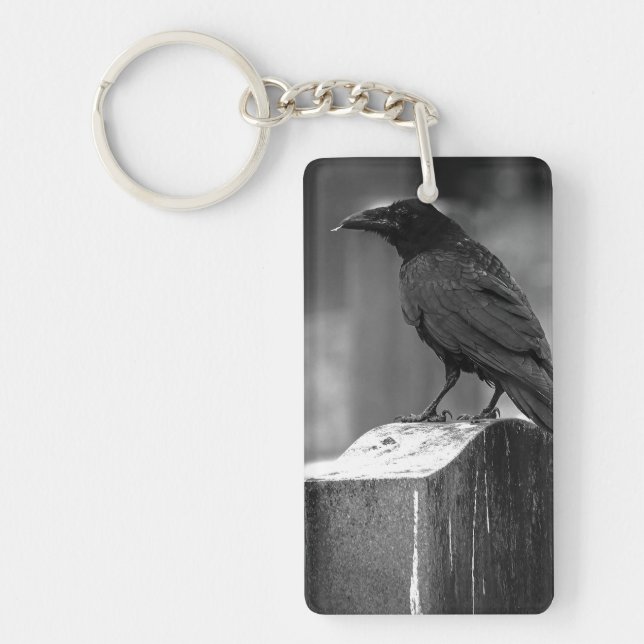Falln Found A Feather Key Ring (Front)