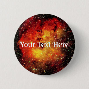 Falln Galaxy on Fire 6 Cm Round Badge
