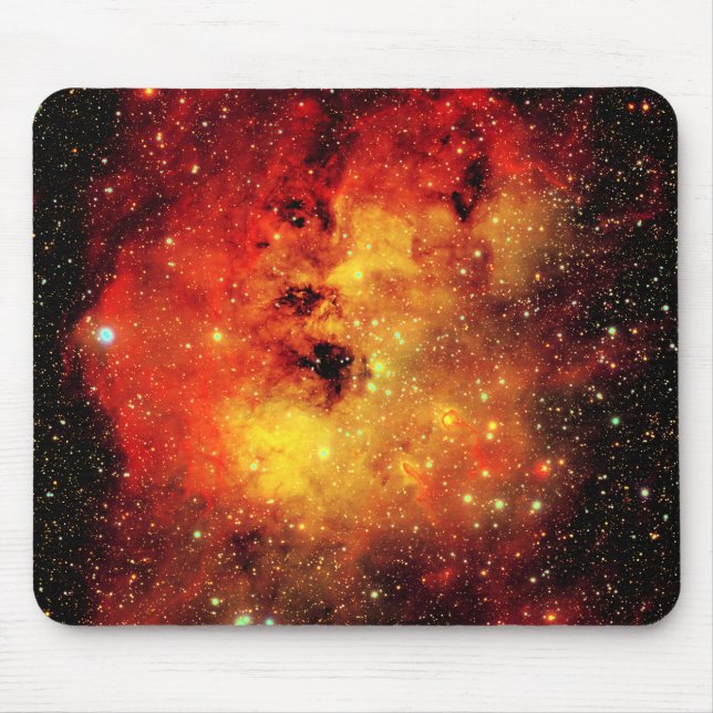 Falln Galaxy on Fire Mouse Pad (Front)