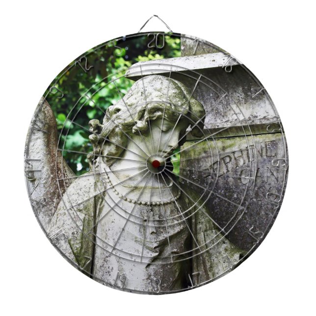 Falln Garden Angel Dartboard (Front)