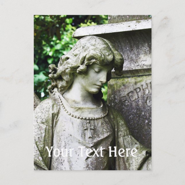 Falln Garden Angel Postcard (Front)