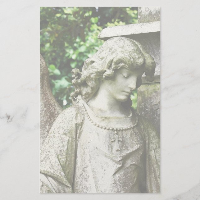 Falln Garden Angel Stationery (Front)