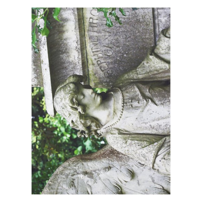 Falln Garden Angel Tablecloth (Front)