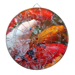 Falln Gathering Koi Dartboard