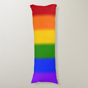 Falln Gay Pride Flag Body Cushion