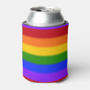 Falln Gay Pride Flag Can Cooler