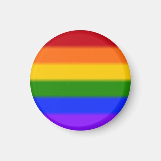 Falln Gay Pride Flag Magnet (Front)