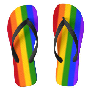 Falln Gay Pride Flag Version 2 Thongs