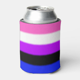 Falln Genderfluid Pride Flag Can Cooler
