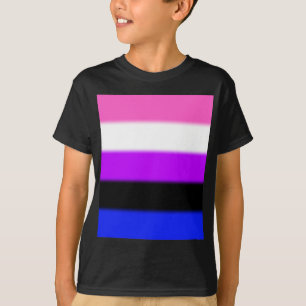 Falln Genderfluid Pride Flag T-Shirt