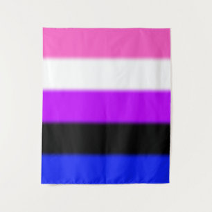 Falln Genderfluid Pride Flag Tapestry
