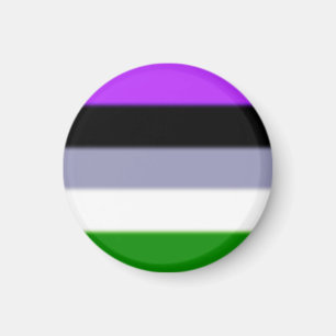 Falln Genderqueer Pride Flag Magnet
