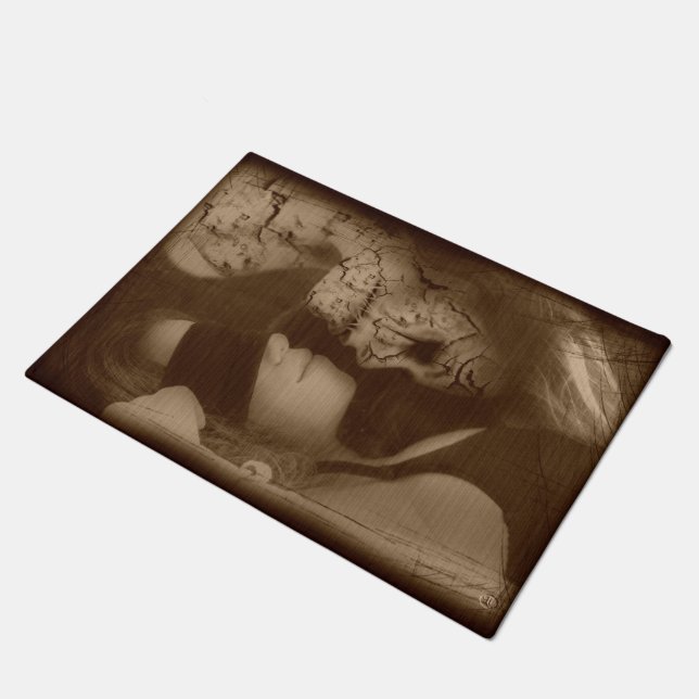 Falln Give in to Temptation Doormat (Angled)