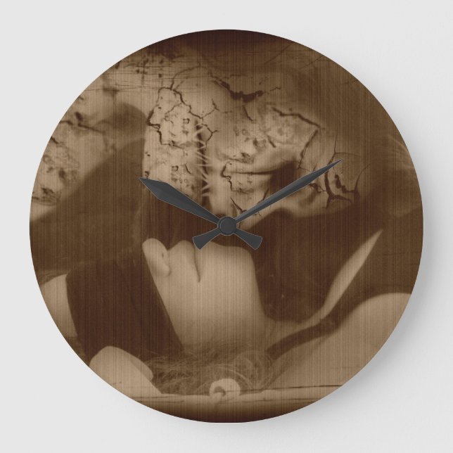 Falln Give in to Temptation Large Clock (Front)