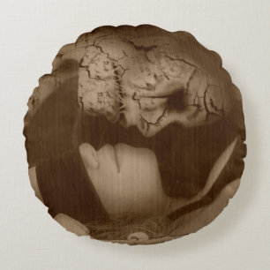 Falln Give in to Temptation Round Cushion