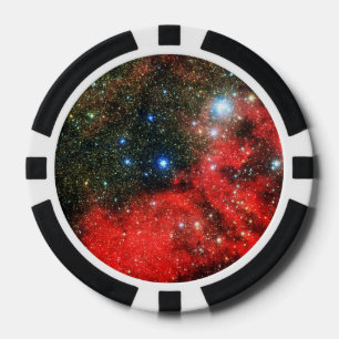 Falln Gold Dusted Galaxy Poker Chips