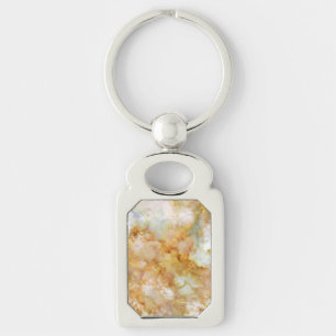 Falln Gold Rippled Marble Key Ring