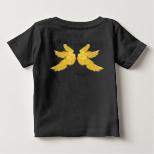 Falln Golden Archangel Wings Baby T-Shirt