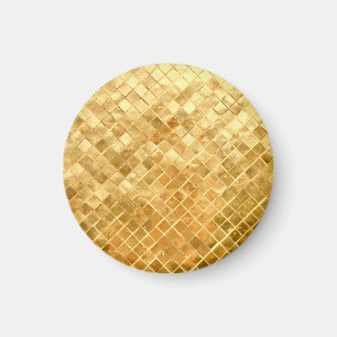 Falln Golden Chequerboard Magnet