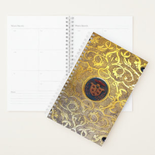 Falln Golden Swirls Planner