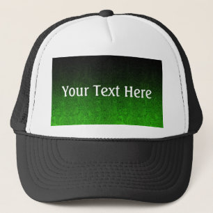 Falln Green & Black Glitter Gradient Trucker Hat