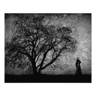 Falln Grim Reaper Original Art Boundaries Between Photo Print