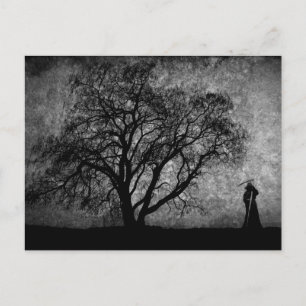 Falln Grim Reaper Original Art Boundaries Between Postcard