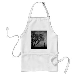 Falln Grim Reaper Original Art Boundaries Between Standard Apron