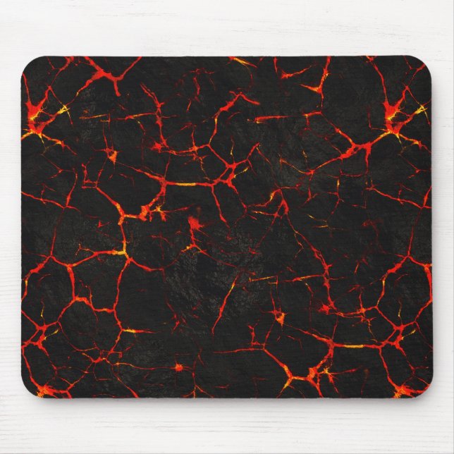 Falln Hot Lava Mouse Pad (Front)