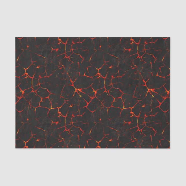 Falln Hot Lava Tissue Paper (Front)