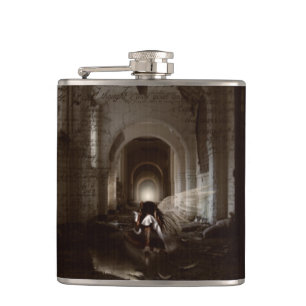 Falln I Thought I Was Your Angel Hip Flask