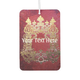 Falln Ink Stained Crimson Car Air Freshener
