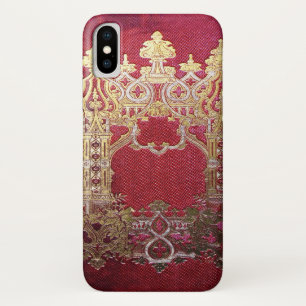 Falln Ink Stained Crimson iPhone X Case