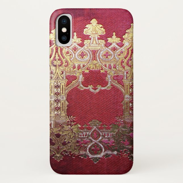 Falln Ink Stained Crimson Case-Mate iPhone Case (Back)