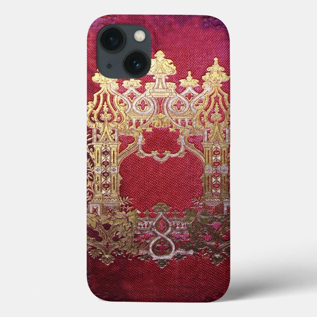 Falln Ink Stained Crimson Case-Mate iPhone Case (Back)