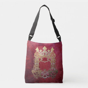 Falln Ink Stained Crimson Crossbody Bag