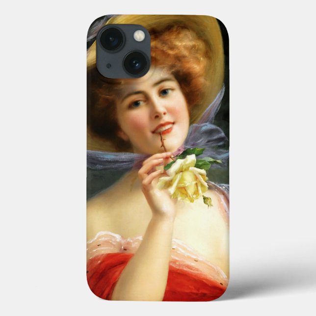 Falln Lady in Red Case-Mate iPhone Case (Back)