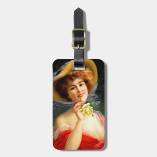 Falln Lady in Red Luggage Tag