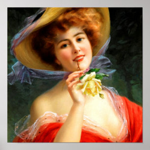 Falln Lady in Red Poster