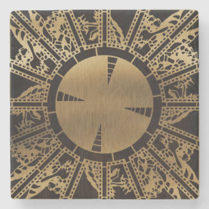 Falln Lament Side A Stone Coaster