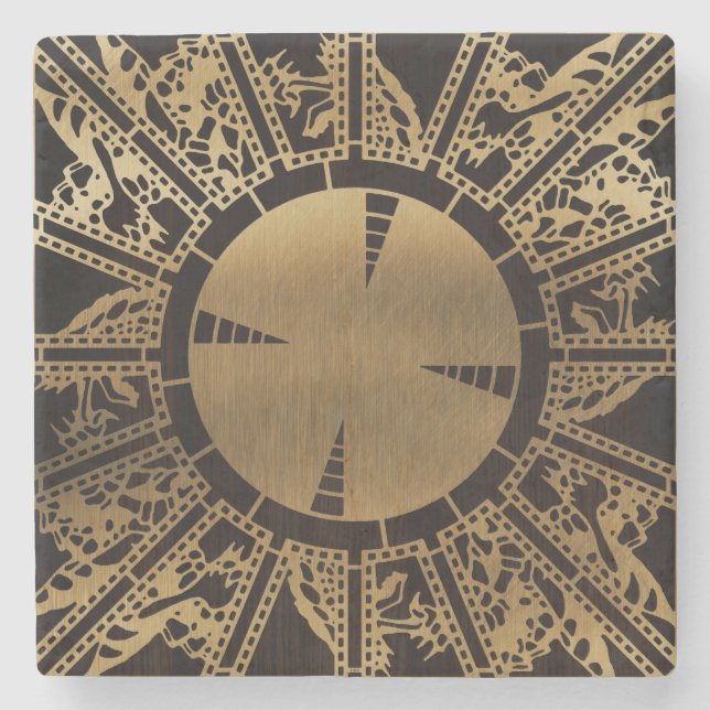 Falln Lament Side A Stone Coaster (Front)