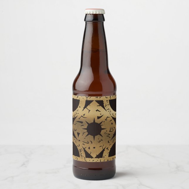 Falln Lament Side F Beer Bottle Label (Front)